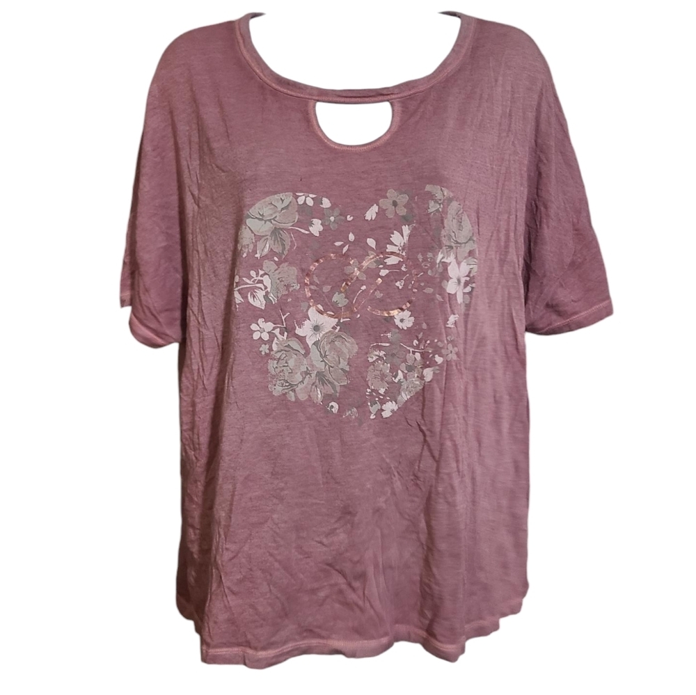 CALIA by Carrie Underwood modal cotton blend tee XL